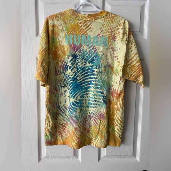 NWT NEW Adidas Pharrell Williams Human T-Shirt Men's Size Medium Tie-Dye ￼ - Picture 4 of 5